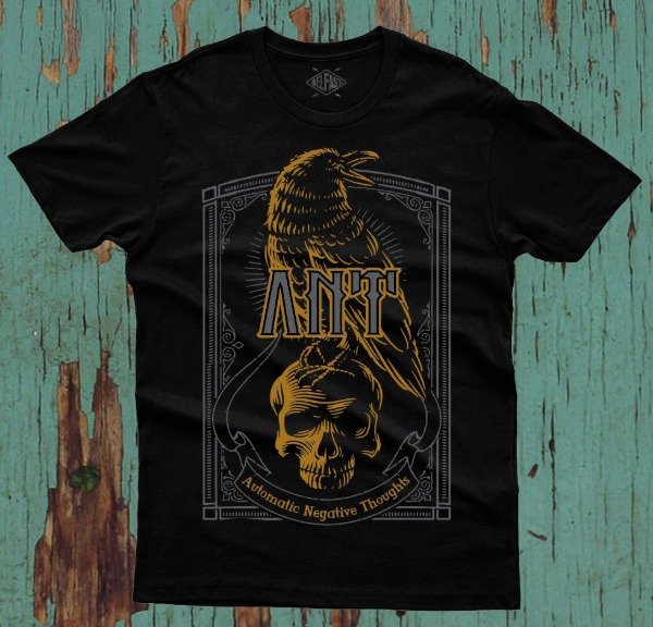 REMERA A.N.T. AMARILLO