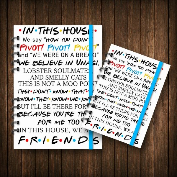 Producto - Cuaderno FRIENDS 002