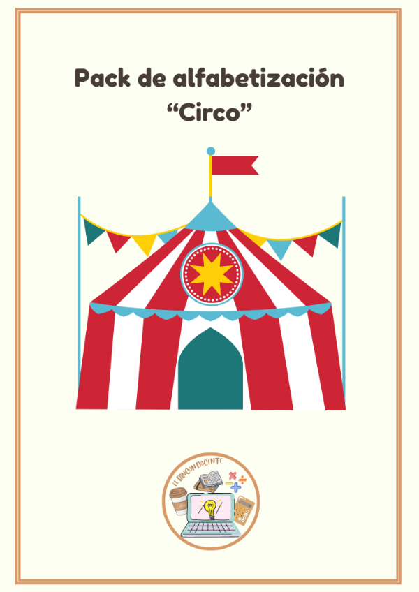Producto - Pack de alfabetización: Temática " Circo"