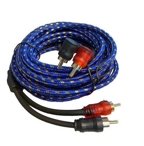 Producto - Cable Rca 2 Macho A 2 Tipo Macho, 6.0 Pin Oro, 5 Metros
