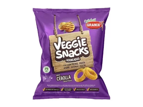 Producto - Veggie snacks cebolla - Granix