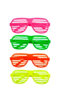Producto - ANTEOJO FLUO RAYADO PACK X 12U COLORES SURTIDOS