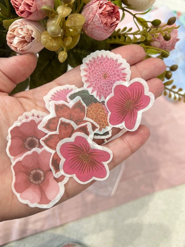 Producto - Stickers washi flores - 1
