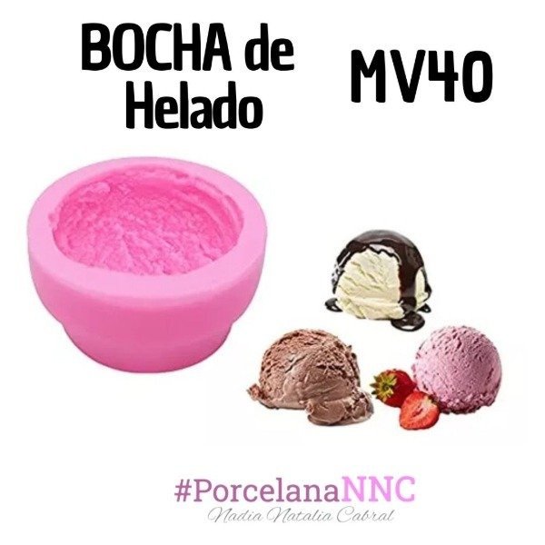 Producto - Molde de bocha de helado MV40