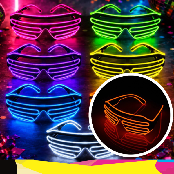 Producto - Anteojos tira led "Rayados" varios colores
