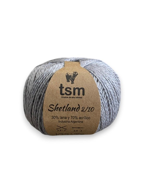 Producto - SHETLAND x 100 GRAMOS - 06 GRIS PERLA