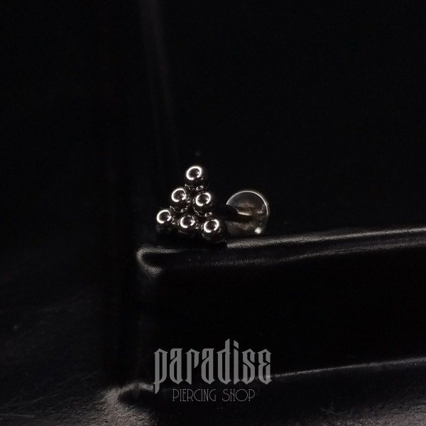 Producto - Labret Triángulo Dotted