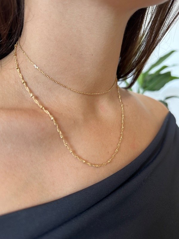 Producto - Collar Doble Gold