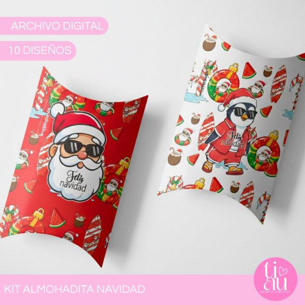 Producto - KIT CAJA ALMOHADA/PILLOW NAVIDAD