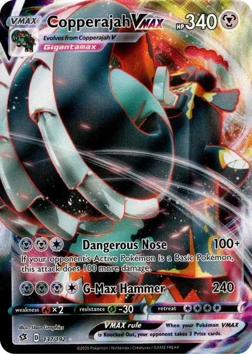Producto - Copperajah VMAX - 137/192 - Rebel Clash - Holo