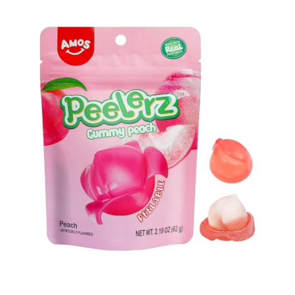 Producto - Gomitas Pelables Peelerz Durazno 65gr