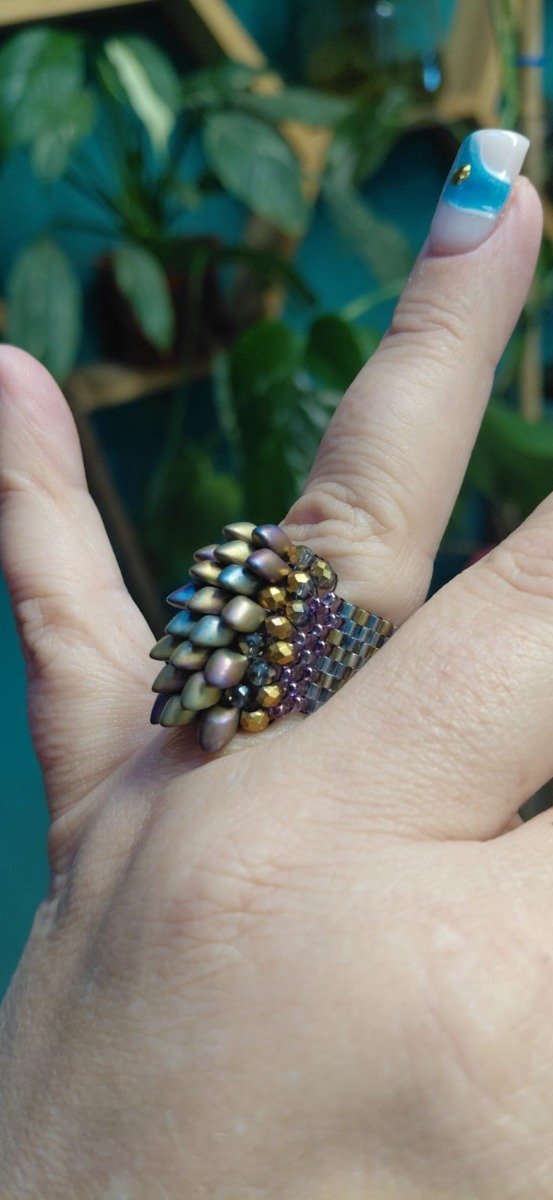 Producto - ANILLO CON ESCAMAS
