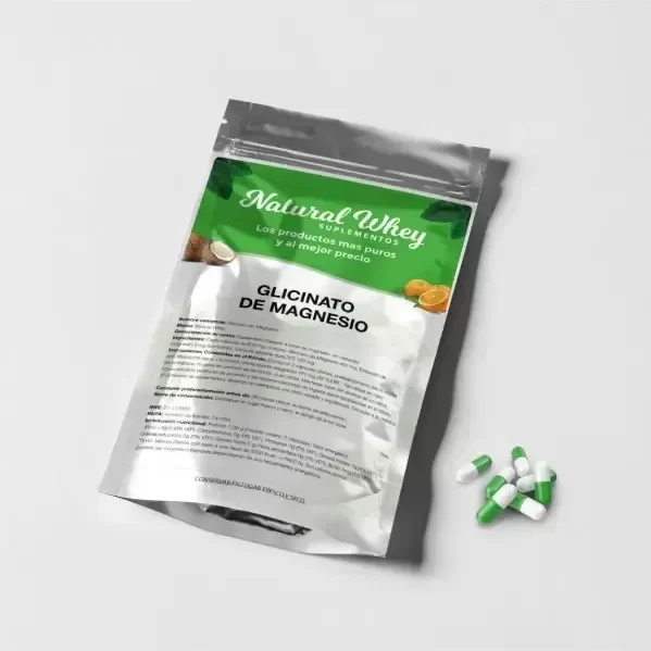 Producto - GLICINATO DE MAGNESIO 400MG NATURAL WHEY X 60 CAPS