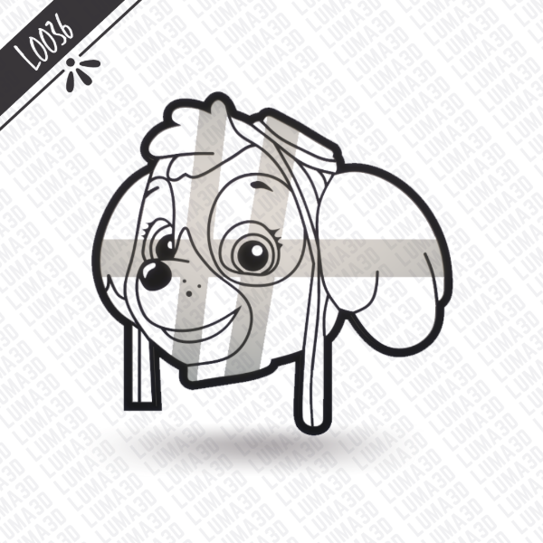 Producto - L0036 - Paw Patrol - Skye