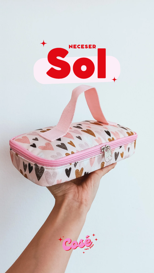 Producto - Neceser SOL (tutorial GRATIS en Instagram)