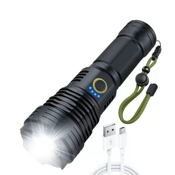 Producto - LINTERNA LED RECARGABLE P50 1000 LUMENES