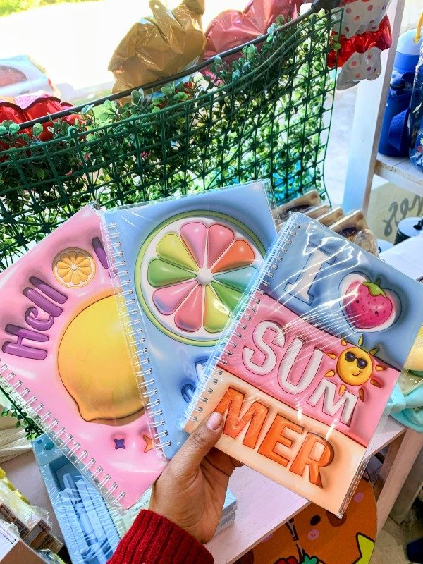 Producto - Libreta 3d frutas