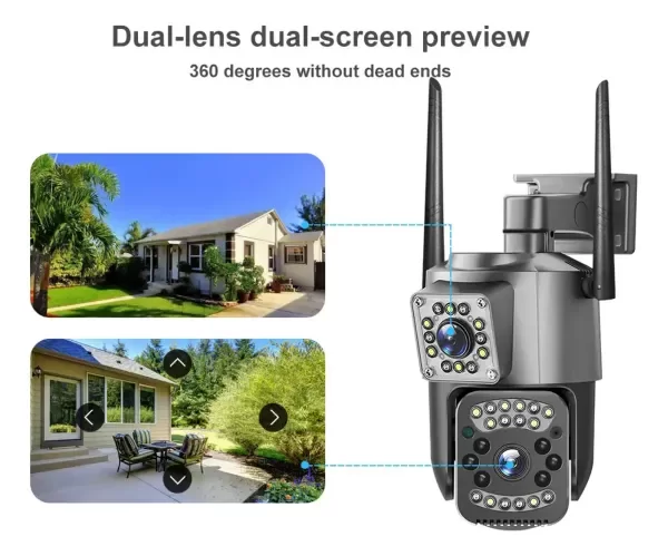 Producto - Camara De Seguridad Domo Exterior Only Wifi 2mp 1080p