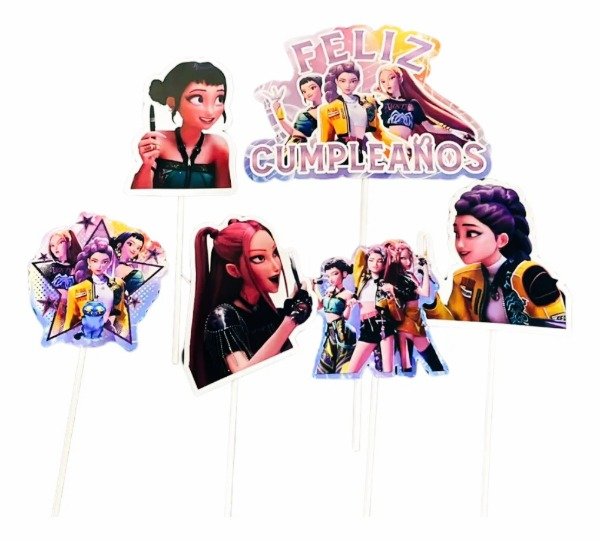 Producto - Topper las guerreras del k-pop