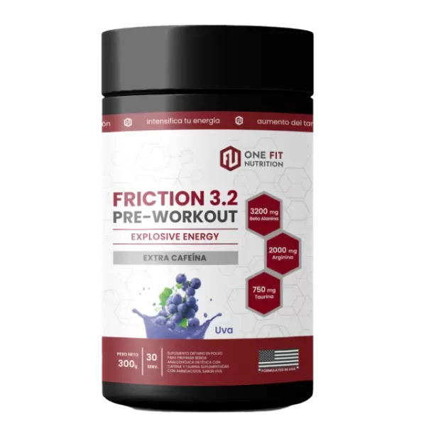Producto - ONE FIT NUTRITION FRICTION 3,2 PRE WORKOUT 300