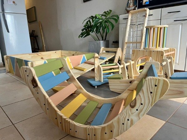 Producto - COMBO, PLAZA 9 ELEMENTOS + PELOTERO