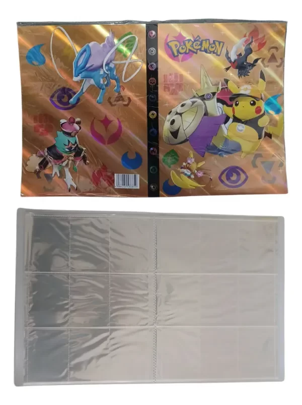 Producto - Carpeta Album Coleccionador XXL Pokemon + Regalo 40 Cartas - 1