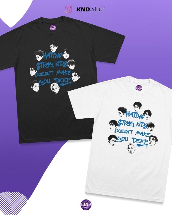 Producto - Remera hating skz doesnt make you deep - DTF