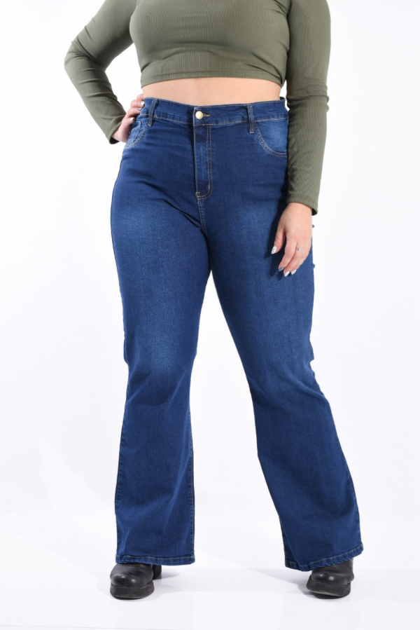 Producto - Jean SEMIOXFORD hilo camel - elastizado