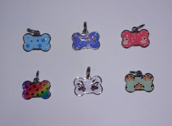 Producto - Medalla autocompletable hueso varias medidas