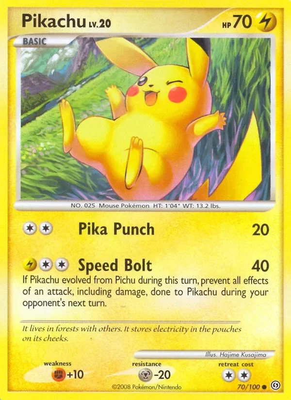Producto - Pikachu (70/100) [Diamond and Pearl: Stormfront]