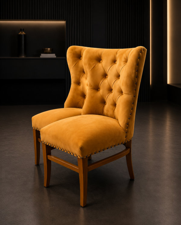 Producto - SILLA CAPITONE DE PANA PREMIUM