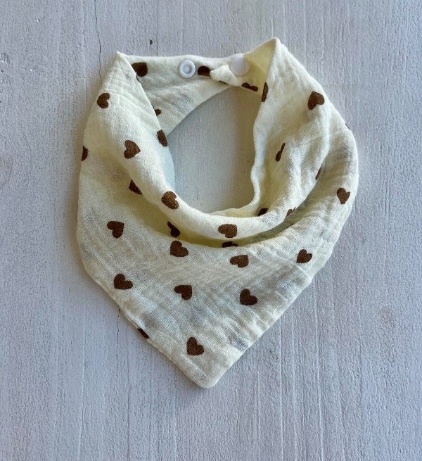 Producto - Bandana de gasa - Corazones