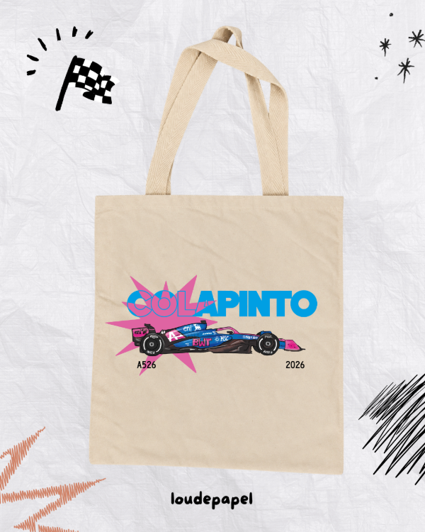 Producto - Franco Colapinto #1 - Tote Bag