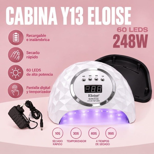 Producto - CABINA PROFESIONAL Y13 ELOISE 248W COLOR ROSA