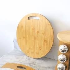 Producto - Tabla de Bambú Circular Grande