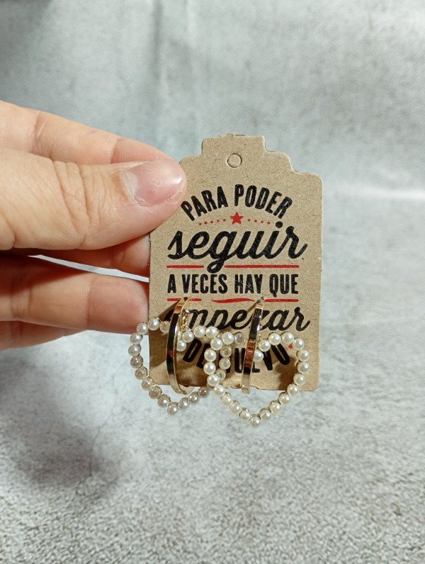 Producto - Aros corazón