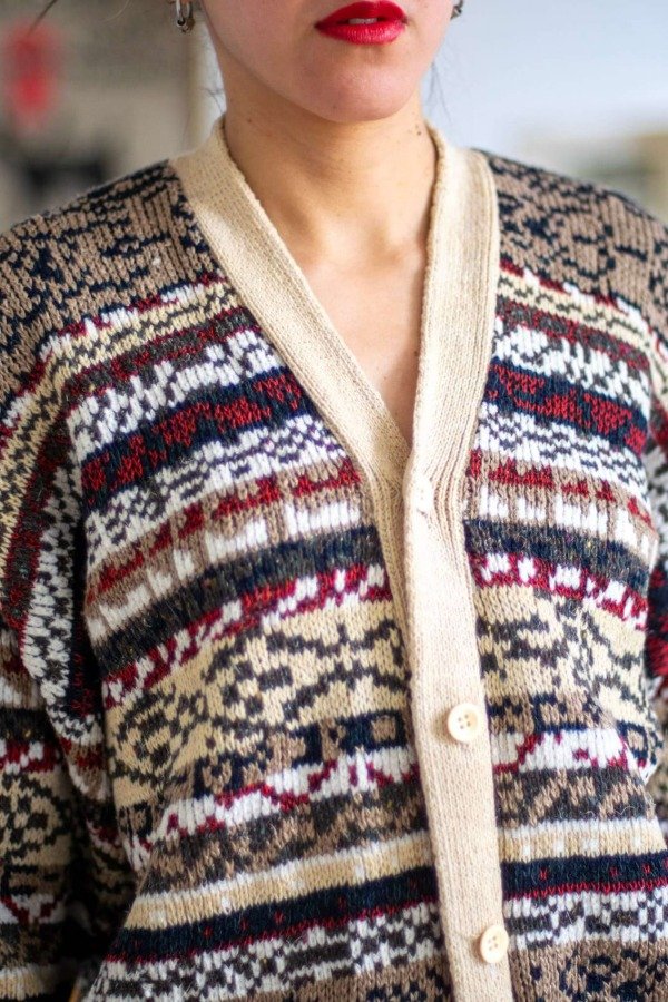 Cardigan Alaska Talle:L — imagen 3