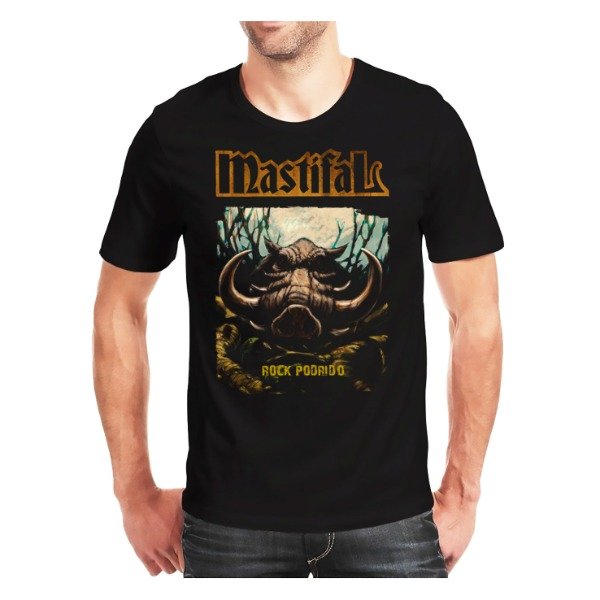 Remera mastifal rock podrido