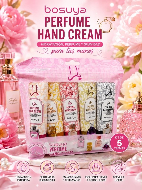 Producto - PACK 5 CREMAS DE MANOS FEMENINAS