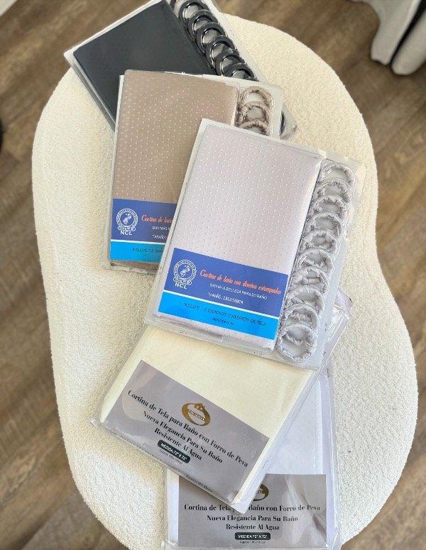 Producto - Cortina de baño de tela