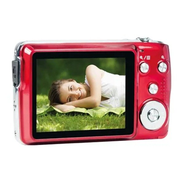 Producto - Agfaphoto Realishot Dc8200 21MP Sd 16GB Tela 2.7 Rojo (16GB)