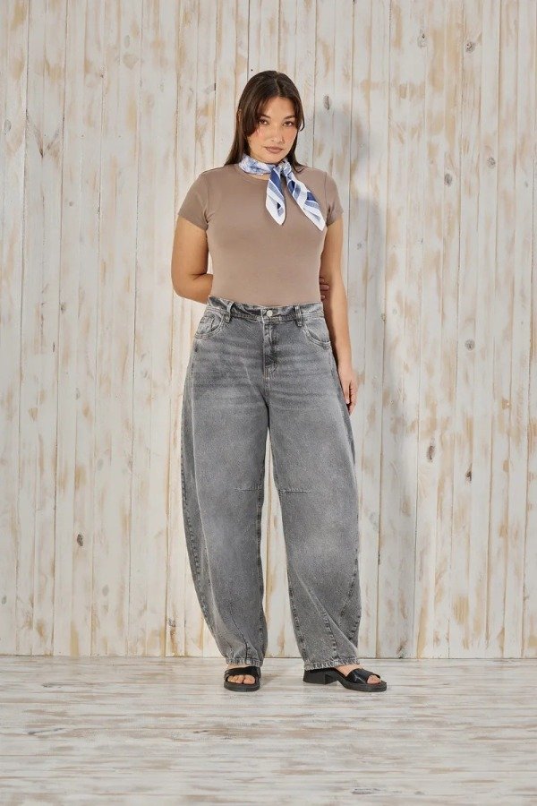 Producto - Jean BARREL CENITHO GRIS recorte 911 - rígido - 0