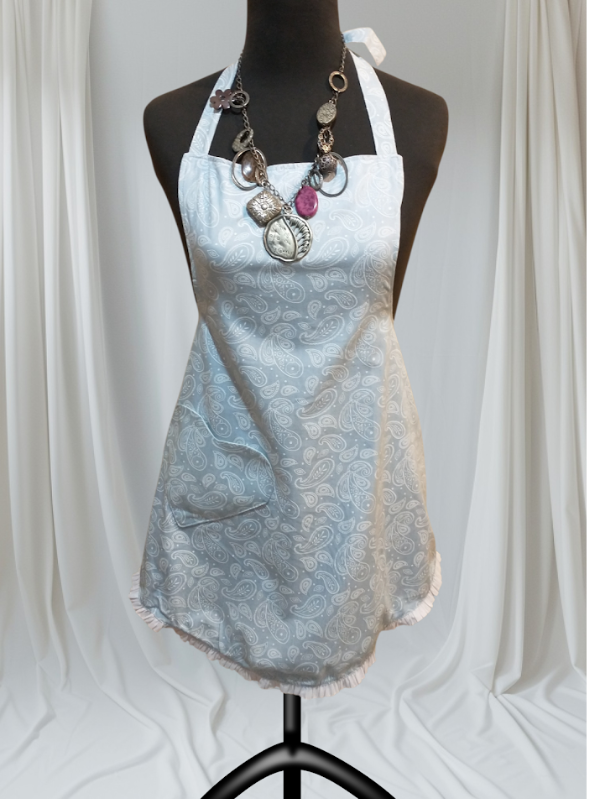 Producto - Delantal de Diseño - "Emma Celeste"