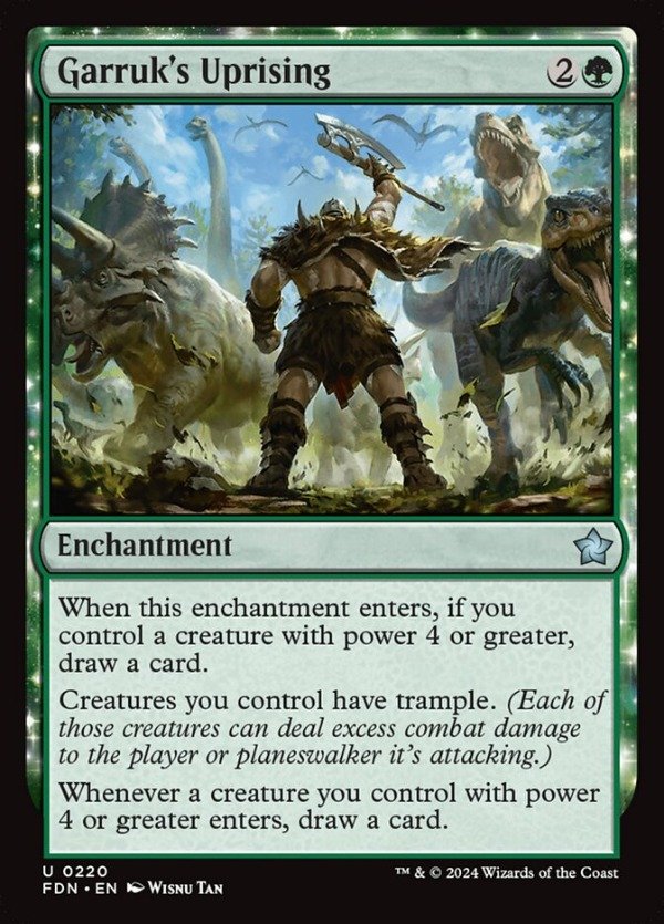 Producto - Garruk's Uprising #220  Foundations