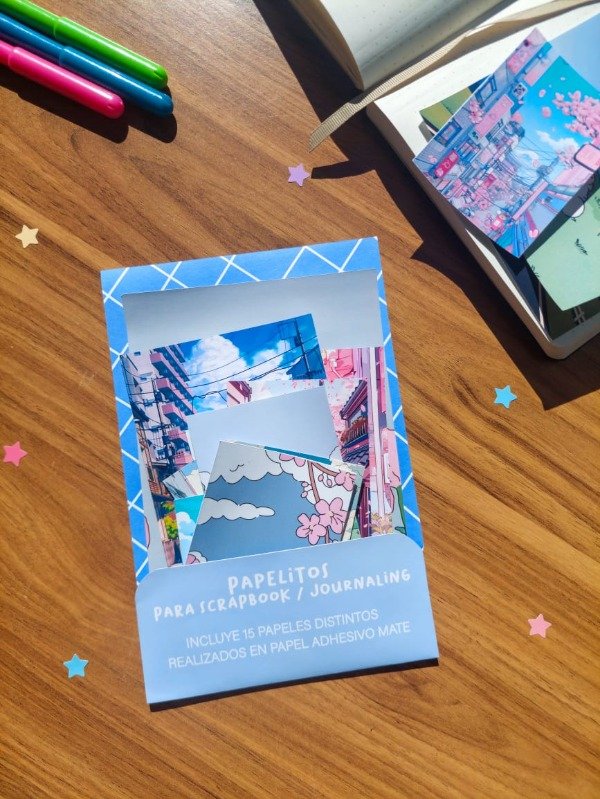 Producto - Papelitos adhesivos - Paisajes