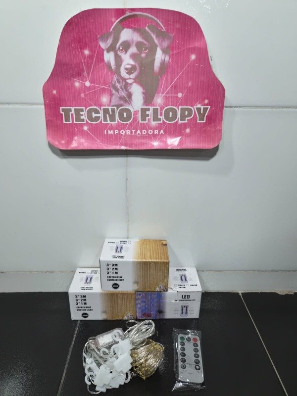 Producto - Cortina alambre led 3x3 MELECH 182