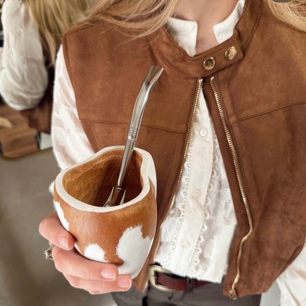 Producto - Mate ranchero blanco - Por encargue