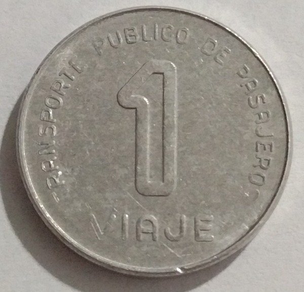 Producto - Ficha de Transporte. Municipalidad de Posadas. Provincia de Misiones. "1 viaje" - 1