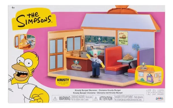 Producto - Los Simpsons Playset 31cm Krusty Burger