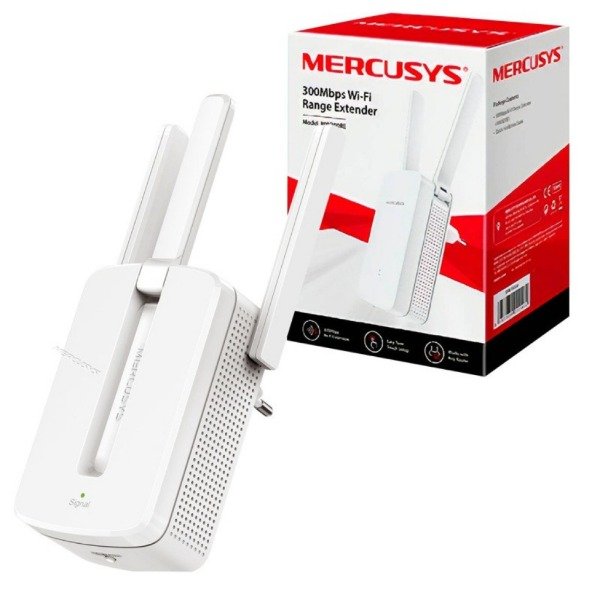 Producto - REPETIDOR WIFI MERCUSYS 300MBPS 3 ANTENAS 2.4GhZ